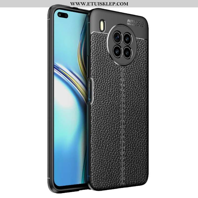 Futerały do Honor 50 Lite Efekt Skóry Liczi Z Podwójną Linią